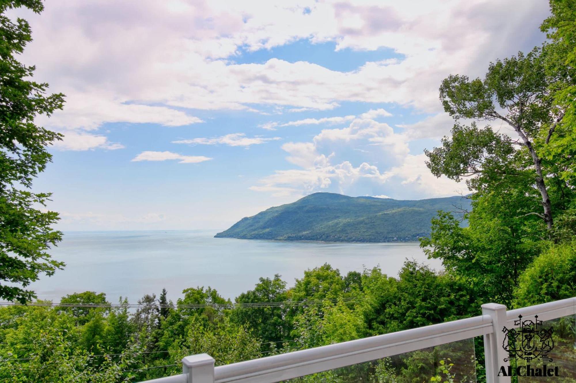 Aelpha-M - Magnifique Vue Sur Le Fleuve Villa Baie-Saint-Paul Eksteriør billede